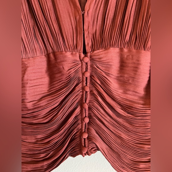 CURRENT AIR - ANTHROPOLOGY BUTTON UP BLOUSE - Picture 4 of 6